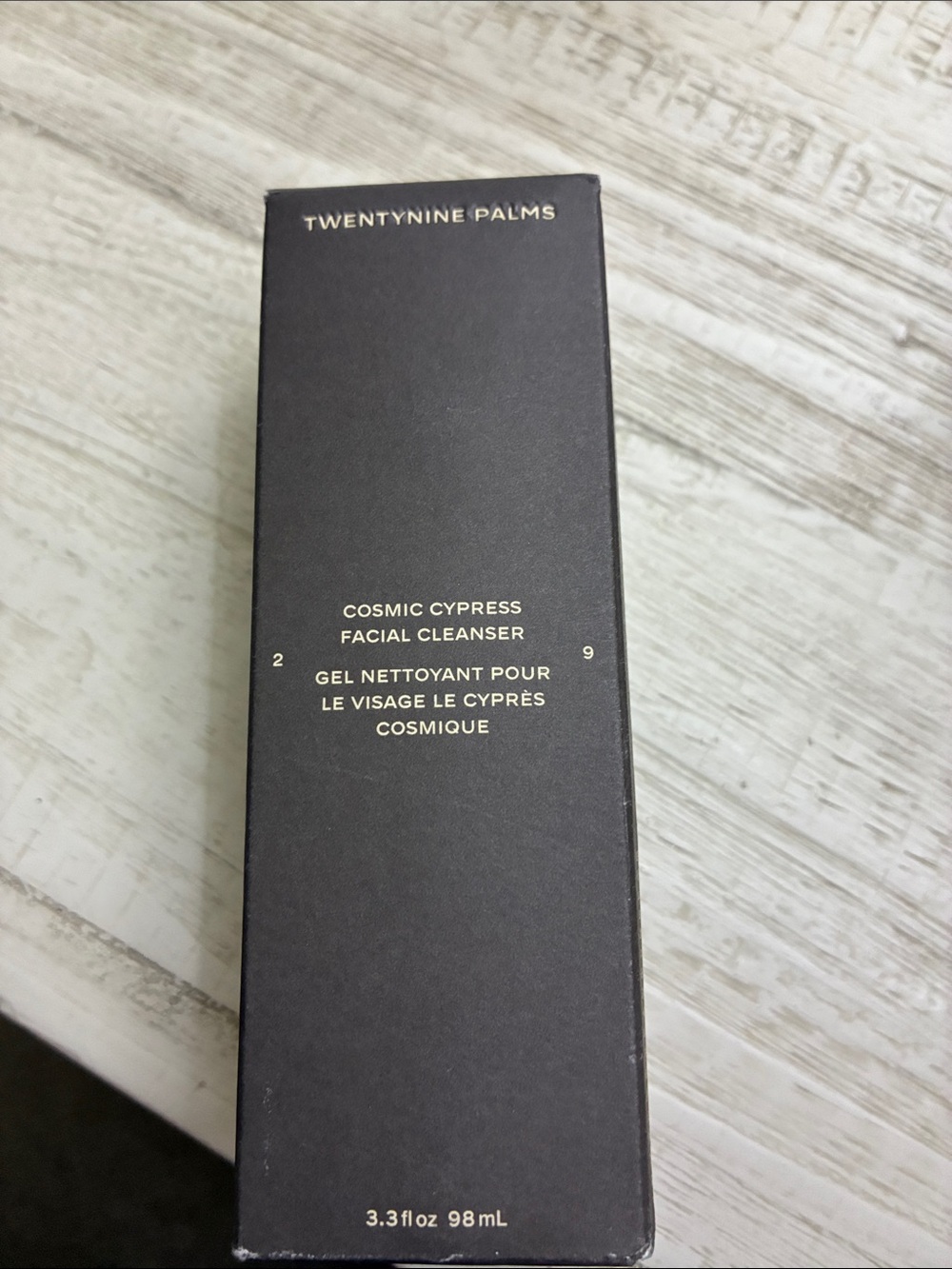 Twentynine Palms Cosmic Cypress Facial Cleanser - Black